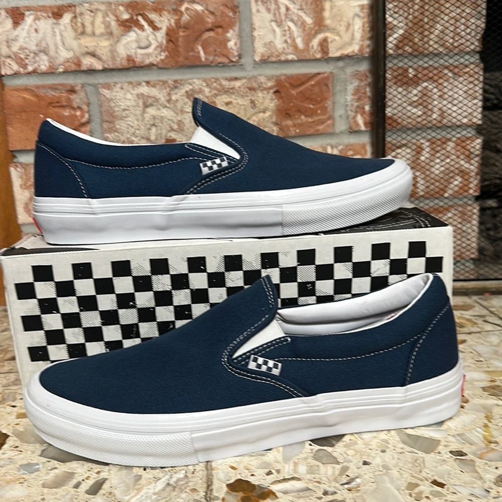 Vans Skate Slip On Wrapped Dark Denim